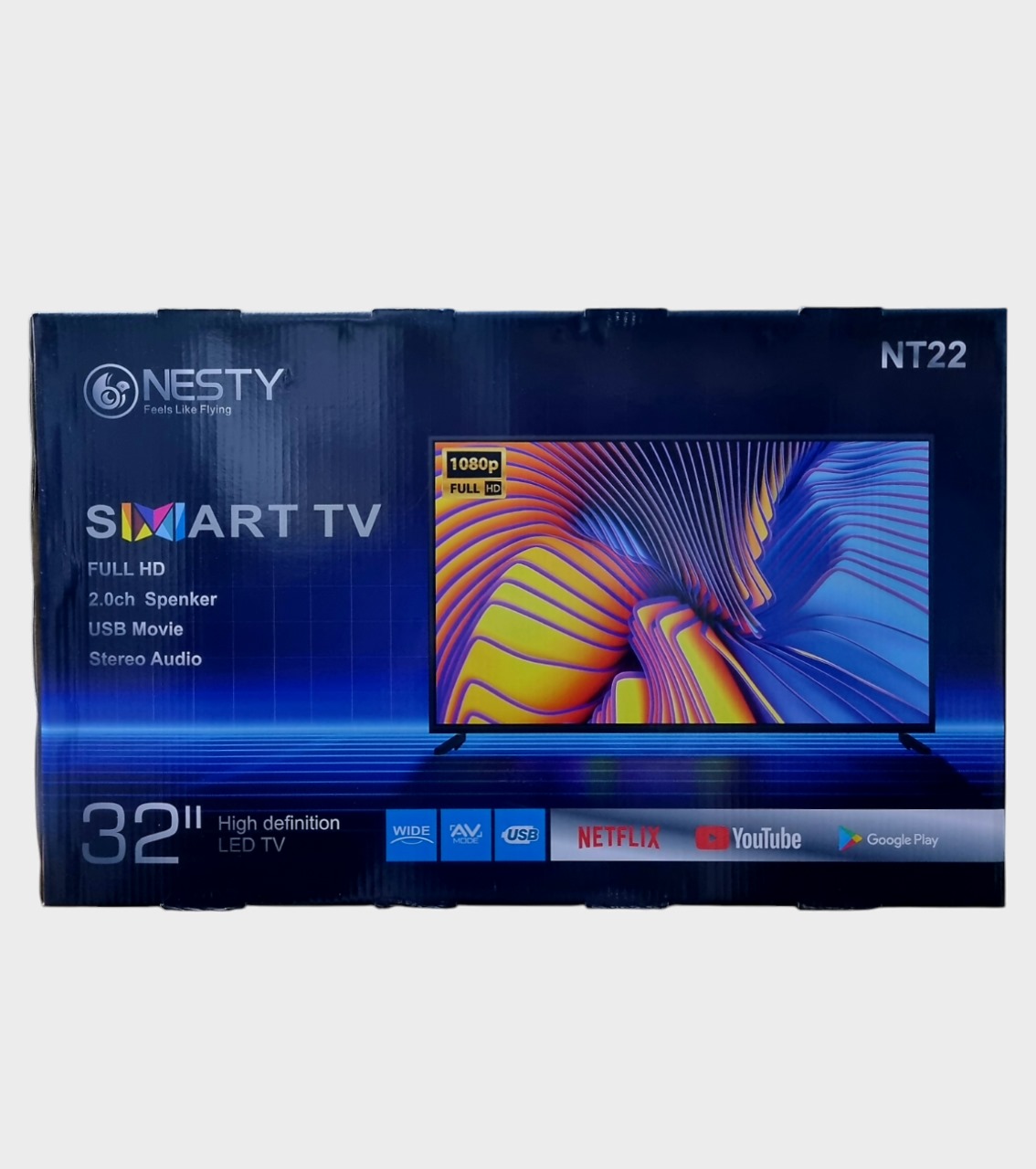 テレビ nawo28 NESTY LED 32″ SMART TV NT22 | WOE -World of Electronics